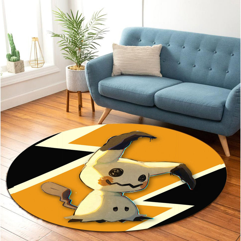 Mimikyu Pokemon Round Rug