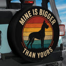 Mine Is Bigger Than Yours Car Spare Tire Cover