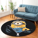 Minion Zipper Round Rug