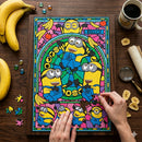 Minions Stained Glass Jigsaw Puzzle