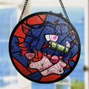 Misdreavus Nezuko Pokemon Stained Glass Suncatcher