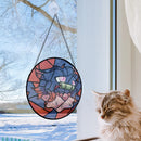 Misdreavus Nezuko Pokemon Stained Glass Suncatcher