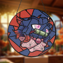 Misdreavus Nezuko Pokemon Stained Glass Suncatcher