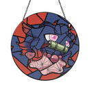 Misdreavus Nezuko Pokemon Stained Glass Suncatcher