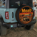 Moab Jeep Sunset Car Spare Tire Cover