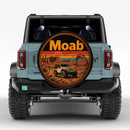 Moab Jeep Sunset Car Spare Tire Cover