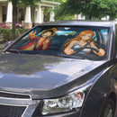 Monkey D. Luffy And Nami Anime One Piece Custom Car Windshield Sunshades