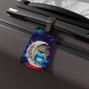 Monster Inc Sully And Mike Love You To The Moon Galaxy Luggage Tag