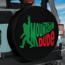 Mountain Dude Bigfoot Car Spare Tire Cover