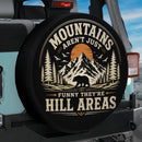 Mountains Bear Hill Car Spare Tire Cover