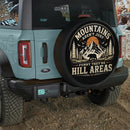 Mountains Bear Hill Car Spare Tire Cover