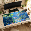 Mudkip Pokemon Watercolor Desk Mat