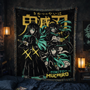 Muichiro Tokito  Demon Slayer Woven Throw Blanket