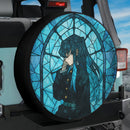 Muichiro Stained Glass Demon Slayer Car Spare Tire Cover