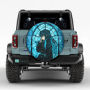 Muichiro Stained Glass Demon Slayer Car Spare Tire Cover