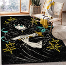 Muichiro Demon Slayer Rectangular Area Rug