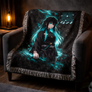 Muichiro Tokito Demon Slayer Woven Throw Blanket