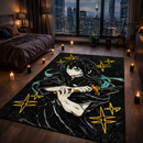 Muichiro Demon Slayer Rectangular Area Rug