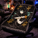Muichiro Tokito From Demon Slayer Woven Throw Blanket