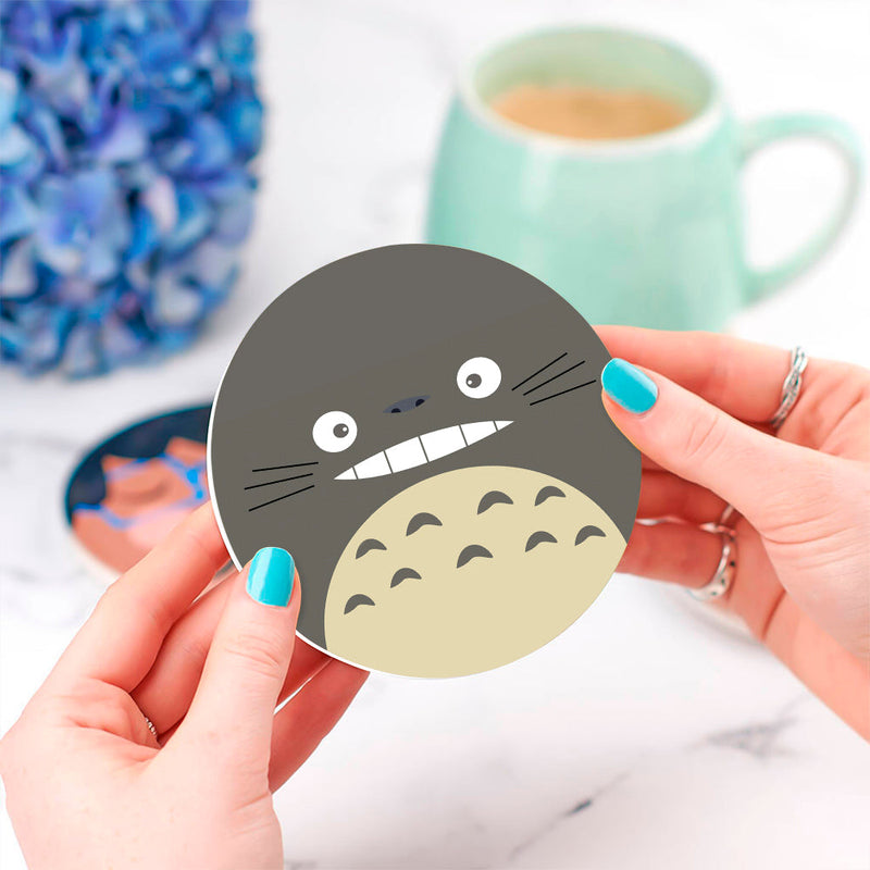 My Neighbor Totoro Ceramic Decor Coaster - Gift Idea