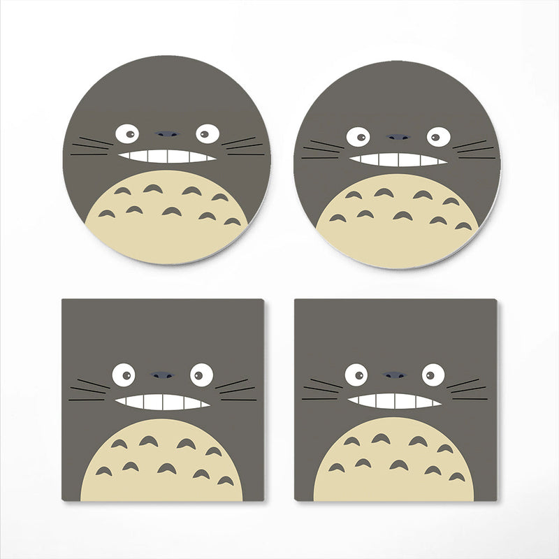 My Neighbor Totoro Ceramic Decor Coaster - Gift Idea