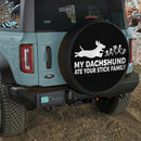 My Dachshund Ate Your Stick Family Car Spare Tire Cover