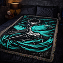 Dabi My Hero Academia Anime Woven Throw Blanket