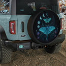 Mystic Luna Moth & Mushrooms Car Spare Tire Cover