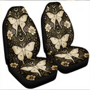Mystical Luna Moth Embroidery Butterfly Custom Car Seat Covers Decor Protectors