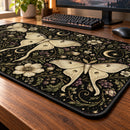 Mystical Luna Moth Night Butterfly Desk Mat