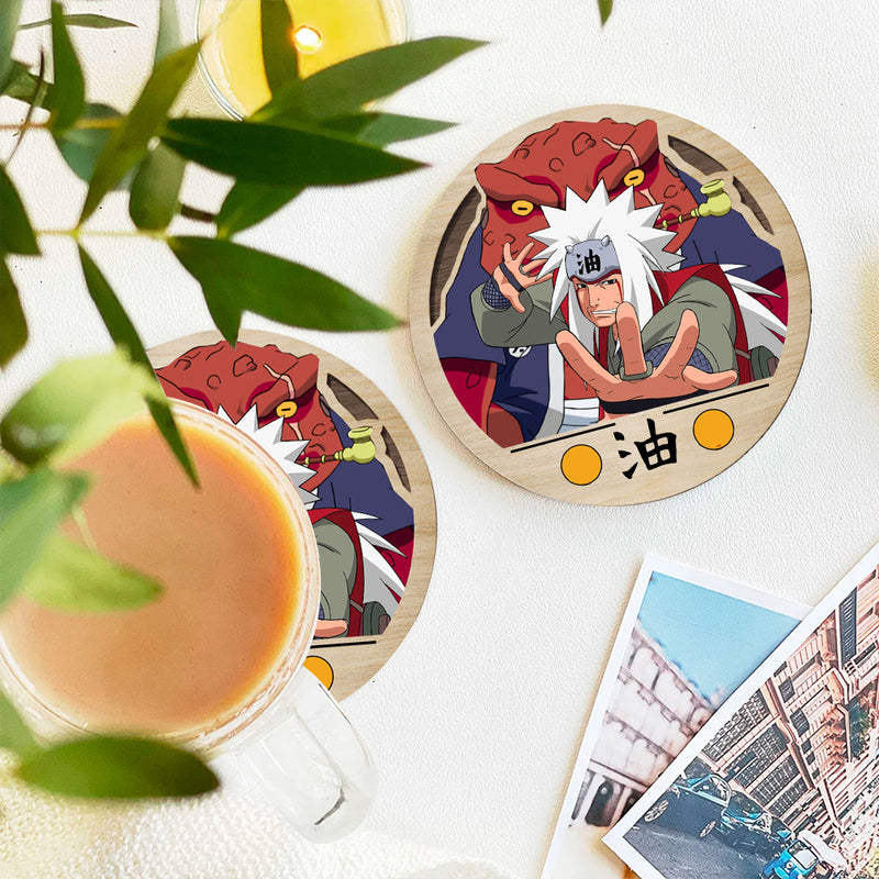 Jiraiya Ceramic Decor Coaster - Gift Idea