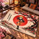 Naruto Cherry Blossom Rectangular Area Rug