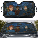 Nausicaa of the Valley of the Wind Studio Ghibli Car Auto Sunshades