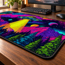 Neon UFO Gamer Desk Mat