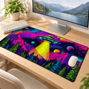Neon UFO Gamer Desk Mat