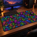 Neon Underwater Paradise Desk Mat