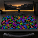 Neon Underwater Paradise Desk Mat