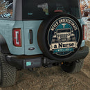 Never Underestimate A Nurse With A Jeep Car Spare Tire Cover