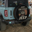 Never Underestimate An Old Army Veteran With A Jeep Car Spare Tire Cover