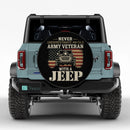 Never Underestimate An Old Army Veteran With A Jeep Car Spare Tire Cover