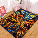 NewYork City Starry Night Rectangular Area Rug