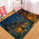 New York City At Night Rectangular Area Rug