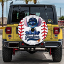 New York Yankees Car Spare Tire Cover With Camera Hole