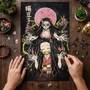 Nezuko Kamado Anime Demon Slayer Rectangle Jigsaw Puzzle