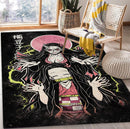 Nezuko Kamado From The Anime Demon Slayer Rectangular Area Rug