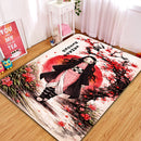 Nezuko Cherry Blossom Rectangular Area Rug