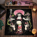Nezuko Kamado From The Anime Demon Slayer Rectangular Area Rug