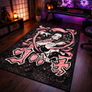 Nezuko Pink Demon Slayer Rectangular Area Rug