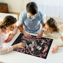 Nezuko Pink Demon Slayer Jigsaw Puzzle