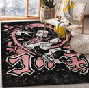 Nezuko Pink Demon Slayer Rectangular Area Rug